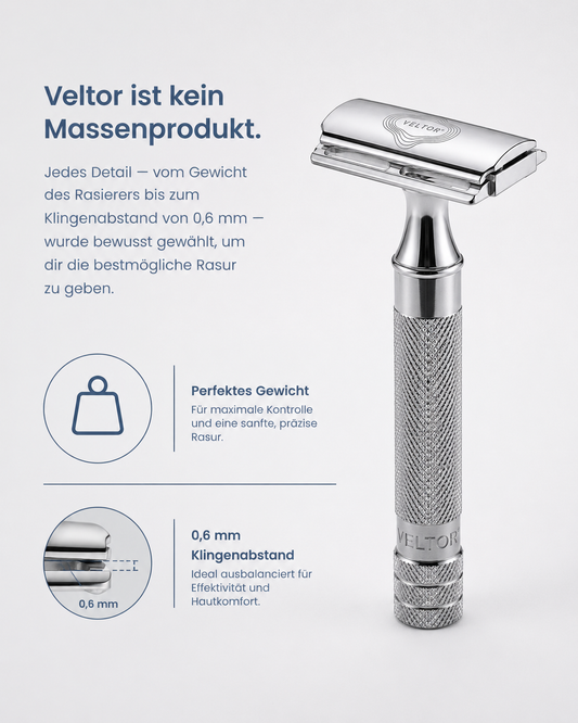 Rasierhobel und Rasurzubehör